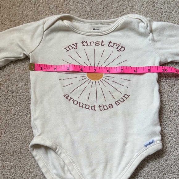 “My First Trip Around the Sun" Onesie - Picture 3 of 4